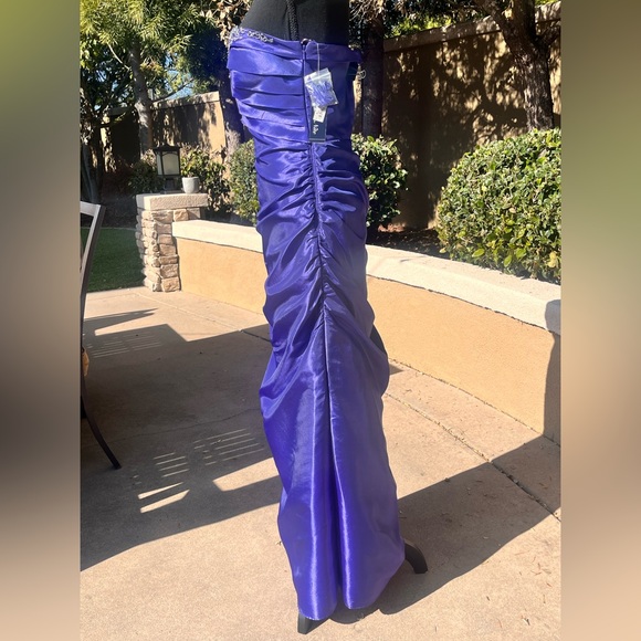 Onyx Nite Beautiful strapless dress homecoming prom gala formal gown 6 - Picture 2 of 10